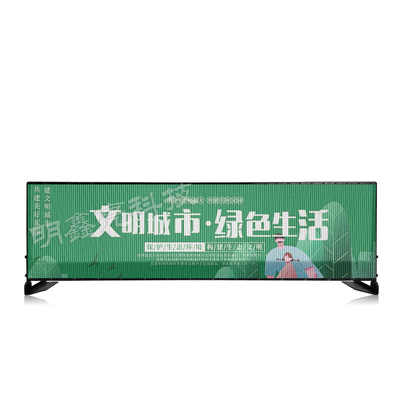 網約車后窗LED透明顯示屏02